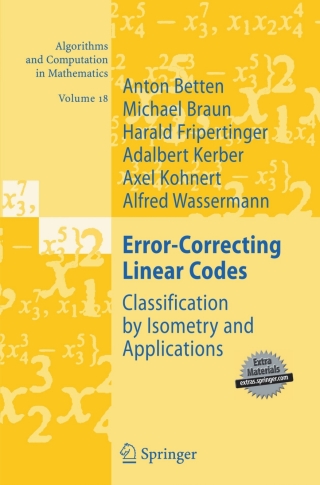 Error-Correcting Linear Codes