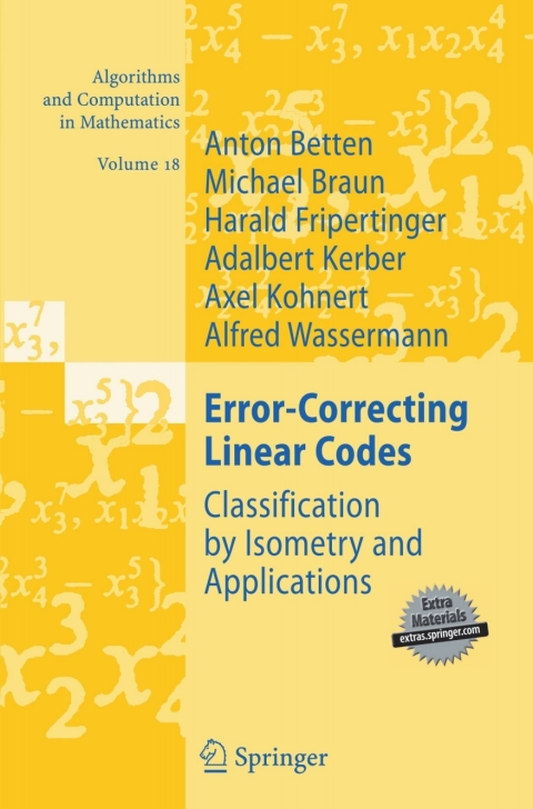 Error-Correcting Linear Codes 