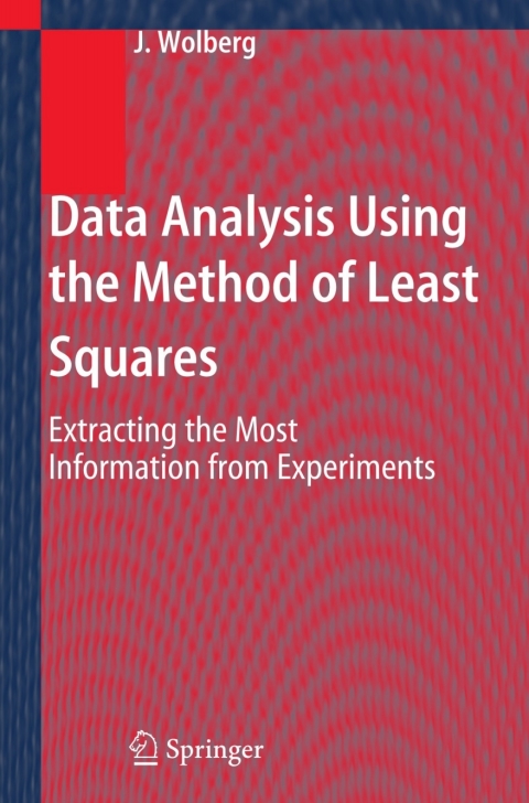 Cover image for book Data Analysis Using the Method of Least Squares