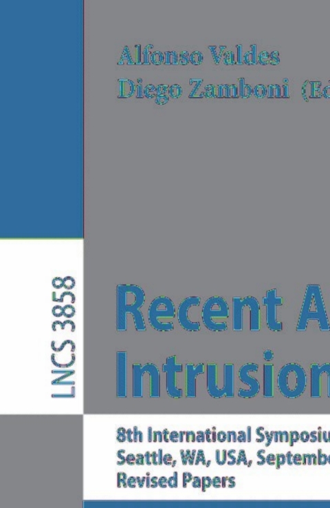 Cover image for book Recent Advances in Intrusion Detection