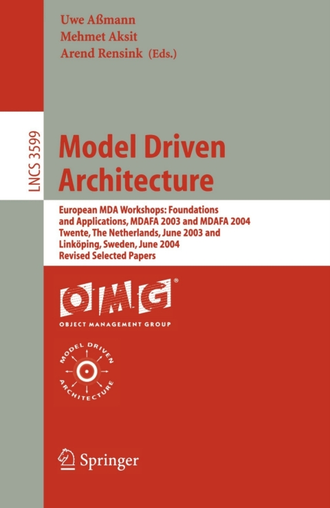 Cover image for book Model Driven Architecture