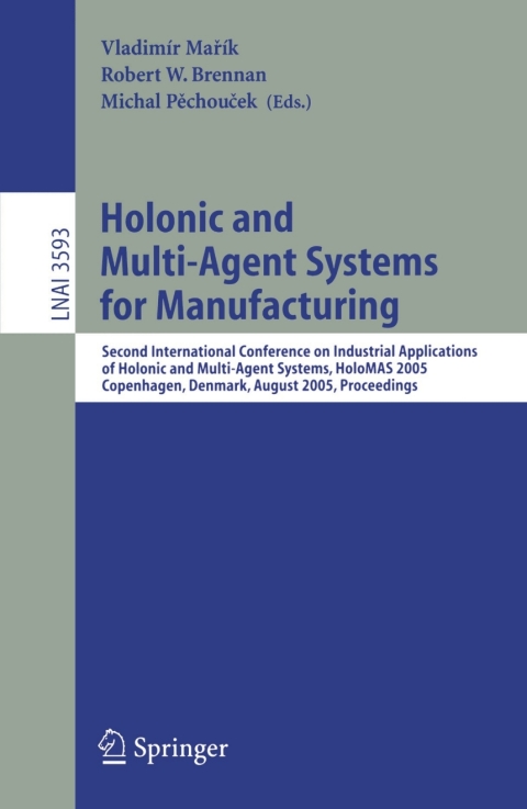 Cover image for book Holonic and Multi-Agent Systems for Manufacturing