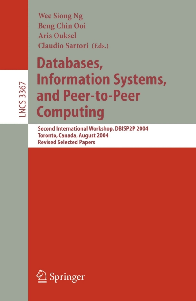Databases, Information Systems, and Peer-to-Peer Computing