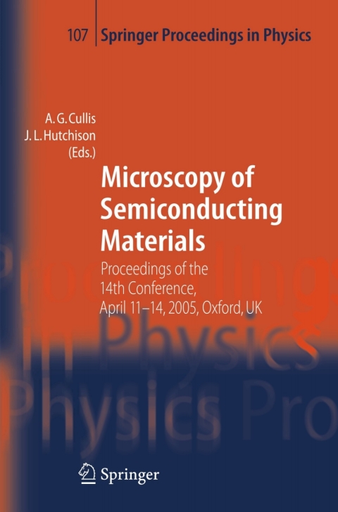 Cover image for book Microscopy of Semiconducting Materials
