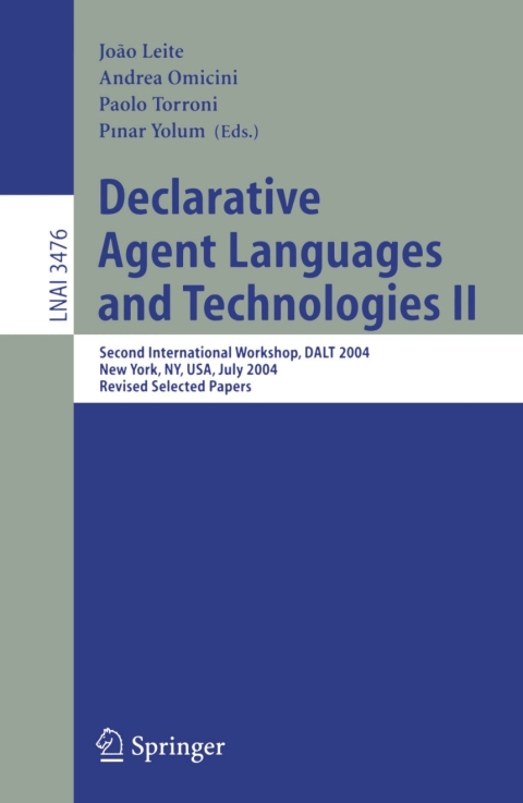 Cover image for book Declarative Agent Languages and Technologies II