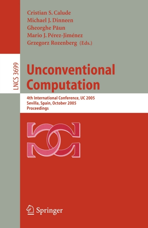 Cover image for book Unconventional Computation