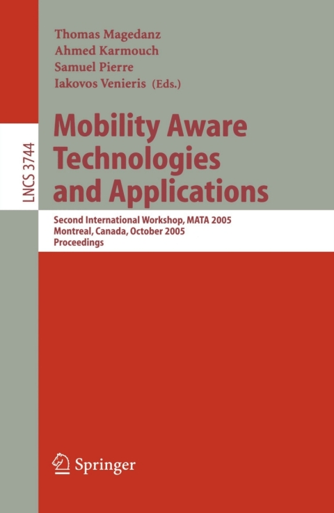 Cover image for book Mobility Aware Technologies and Applications