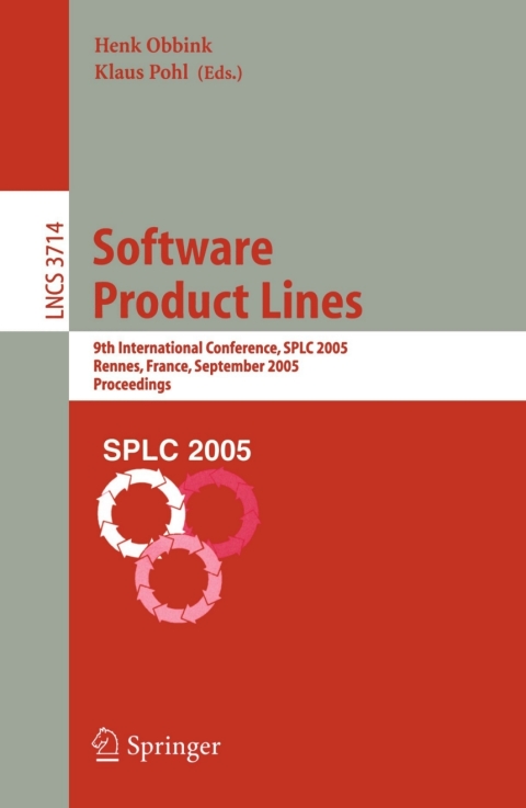 Cover image for book Software Product Lines