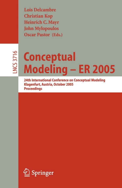 Cover image for book Conceptual Modeling - ER 2005