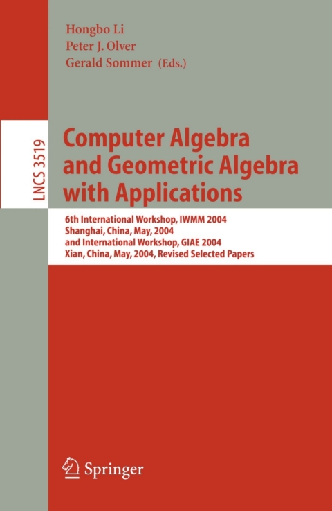Cover image for book Computer Algebra and Geometric Algebra with Applications
