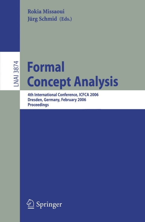 Cover image for book Formal Concept Analysis