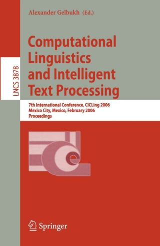 Computational Linguistics and Intelligent Text Processing