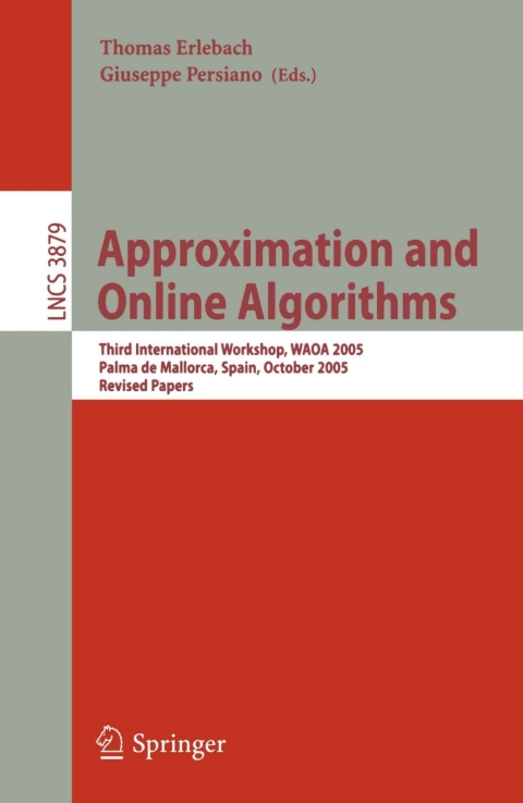 Cover image for book Approximation and Online Algorithms