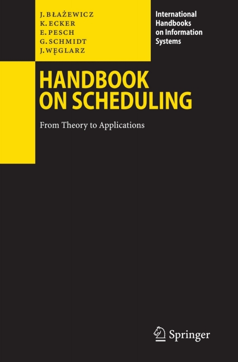 Cover image for book Handbook on Scheduling