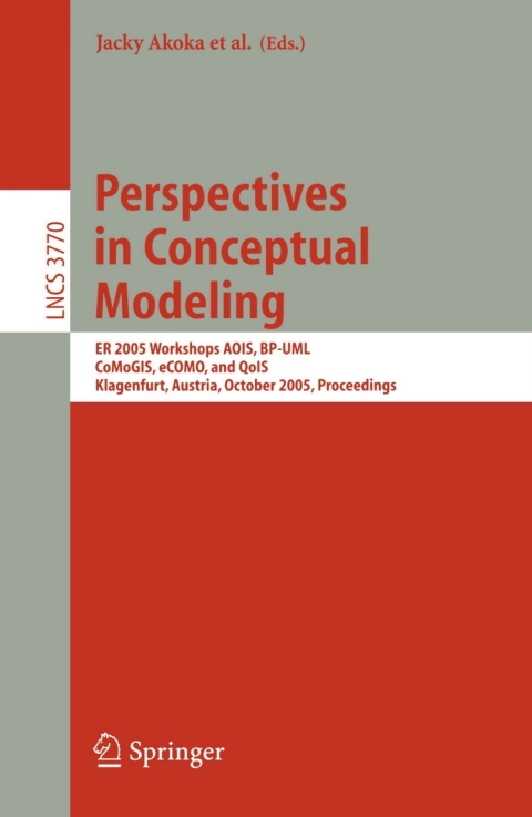 Cover image for book Perspectives in Conceptual Modeling