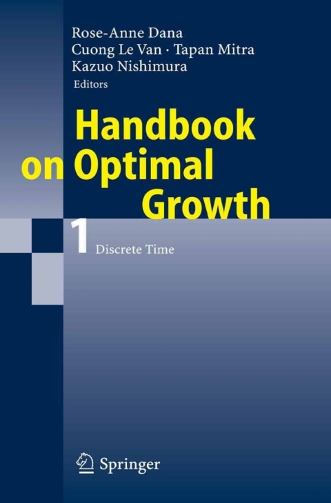 Cover image for book Handbook on Optimal Growth 1