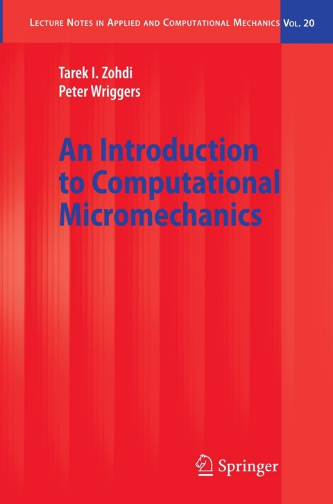 Cover image for book An Introduction to Computational Micromechanics