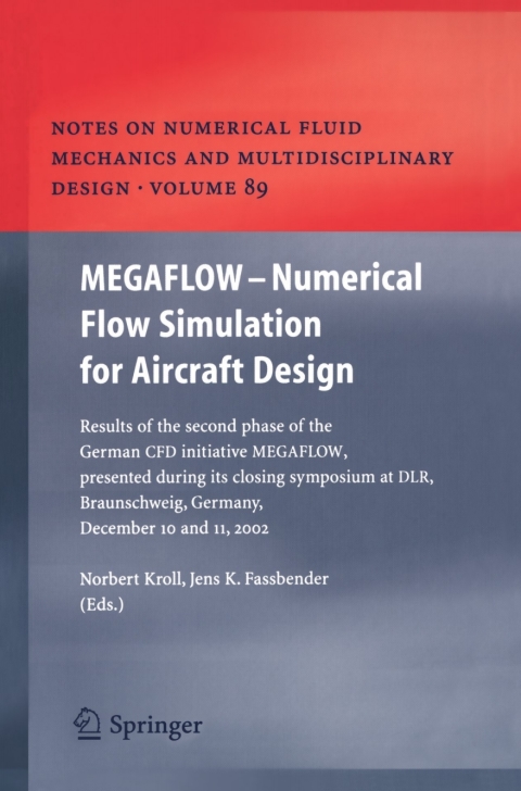Cover image for book MEGAFLOW - Numerical Flow Simulation for Aircraft Design