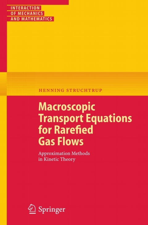 Cover image for book Macroscopic Transport Equations for Rarefied Gas Flows