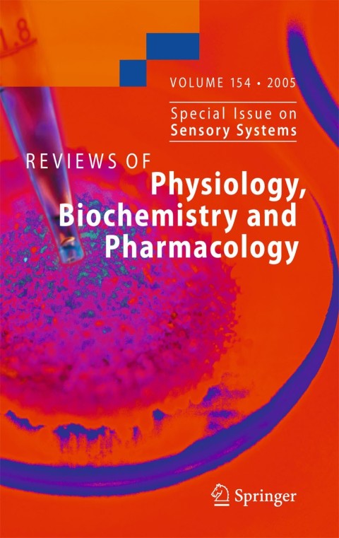 Cover image for book Reviews of Physiology, Biochemistry and Pharmacology 154