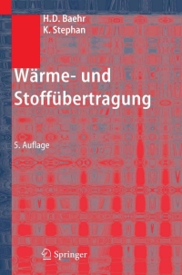 Cover image: Wärme- und Stoffübertragung 5th edition 9783540323341