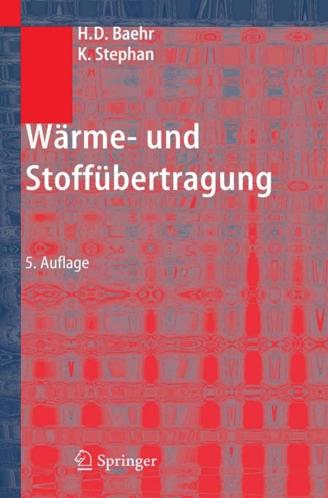 Cover image for book Wärme- und Stoffübertragung