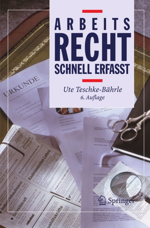 Cover image for book Arbeitsrecht - Schnell erfasst