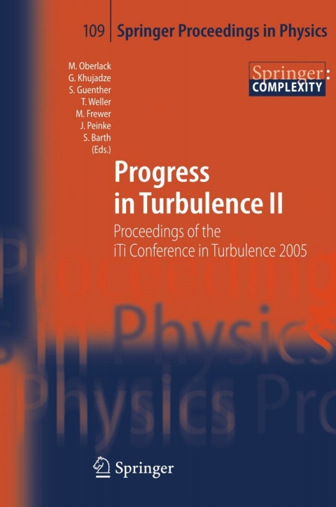 Cover image for book Progress in Turbulence II