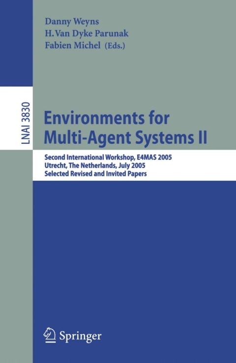 Cover image for book Environments for Multi-Agent Systems II