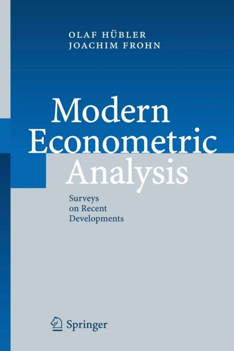 Cover image for book Modern Econometric Analysis