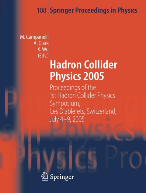 Cover image for book Hadron Collider Physics 2005
