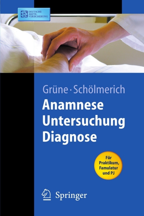 Cover image for book Anamnese - Untersuchung - Diagnostik