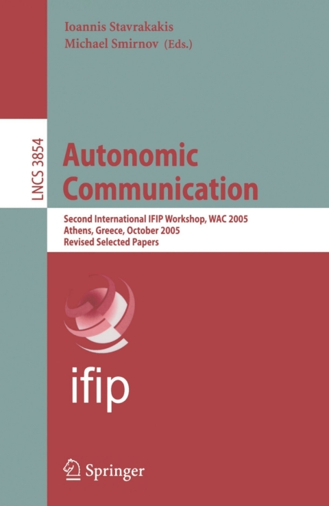 Cover image for book Autonomic Communication