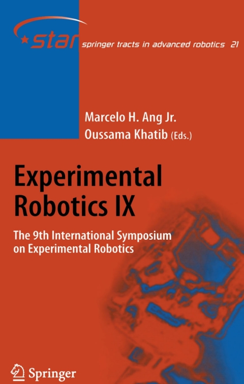 Cover image for book Experimental Robotics IX