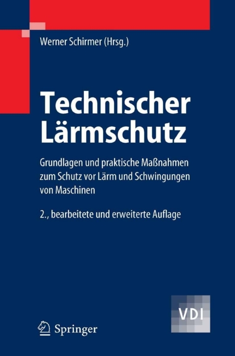 Cover image for book Technischer Lärmschutz