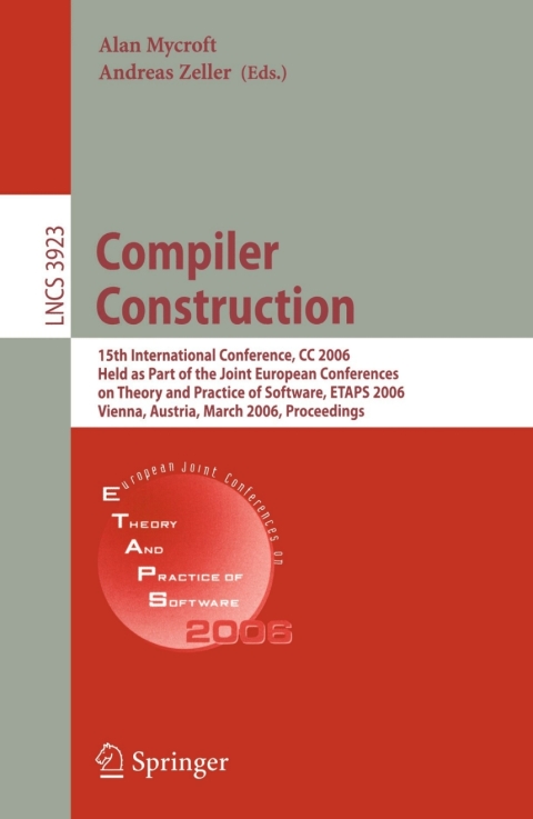Cover image for book Compiler Construction