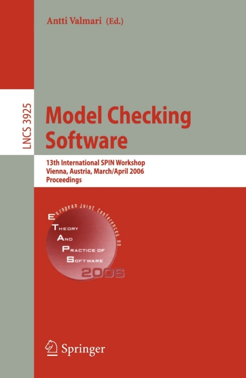 Cover image for book Model Checking Software