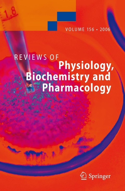 Cover image for book Reviews of Physiology, Biochemistry and Pharmacology 156