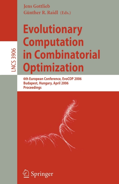 Cover image for book Evolutionary Computation in Combinatorial Optimization