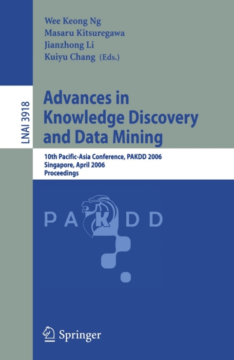 Cover image for book Advances in Knowledge Discovery and Data Mining
