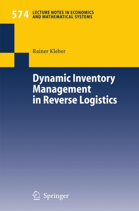 Cover image for book Dynamic Inventory Management in Reverse Logistics