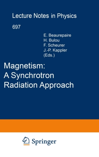 Magnetism: A Synchrotron Radiation Approach