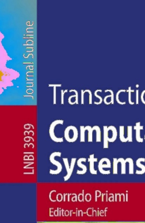 Cover image for book Transactions on Computational Systems Biology IV