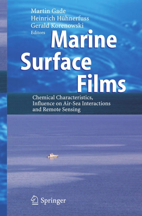 Cover image for book Marine Surface Films