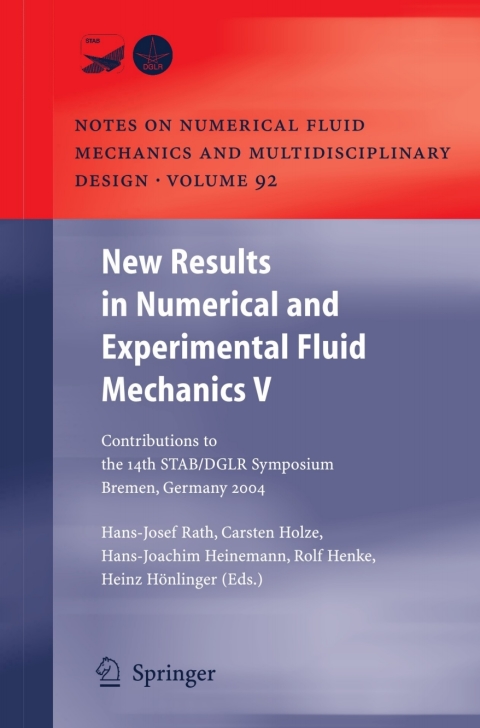 Cover image for book New Results in Numerical and Experimental Fluid Mechanics V