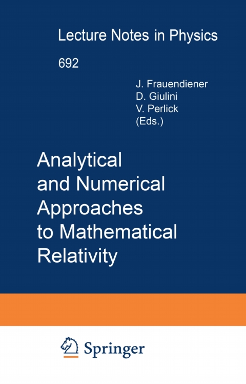 Cover image for book Analytical and Numerical Approaches to Mathematical Relativity