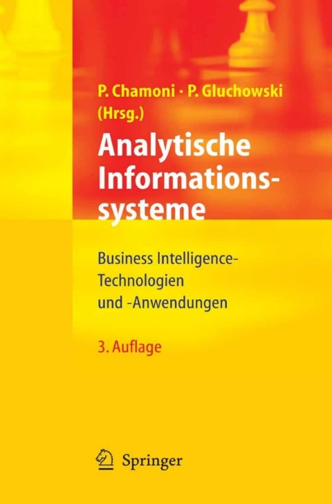 Cover image for book Analytische Informationssysteme