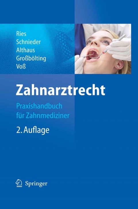 Zahnarztrecht 