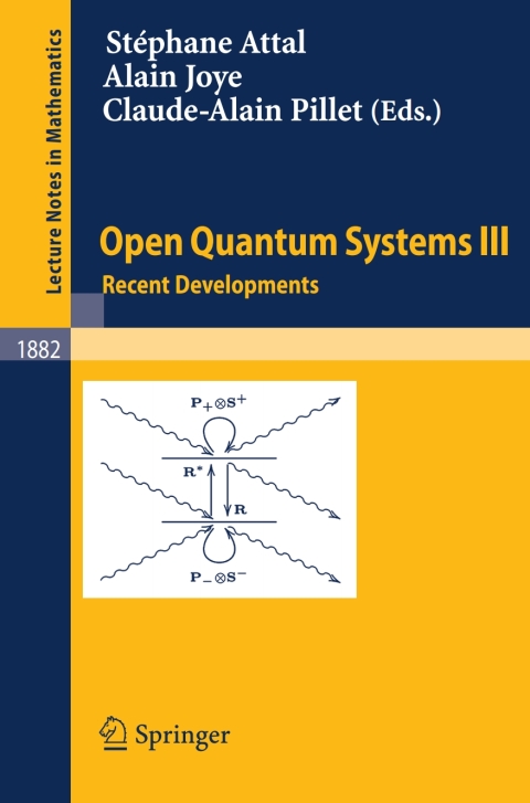 Cover image for book Open Quantum Systems III