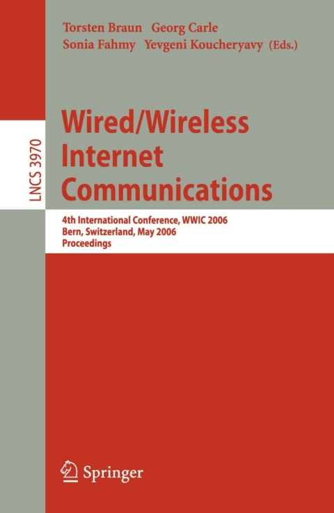 Cover image for book Wired/Wireless Internet Communications